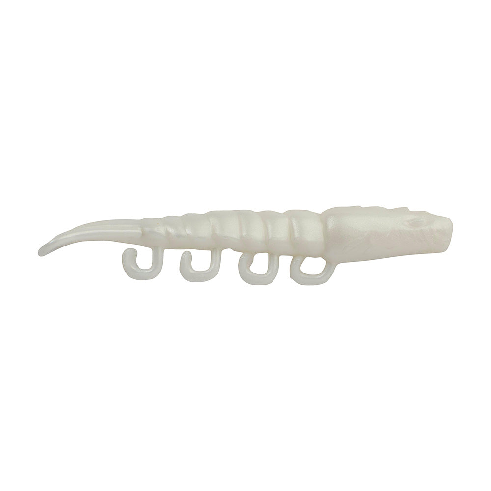 Berkley Gulp Saltwater Turbo Shrimp  4"  Pearl White