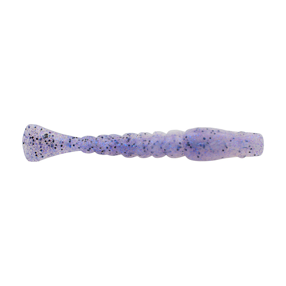 Berkley Gulp Saltwater Turbo Shrimp  4"  Violet Haze Fleck 