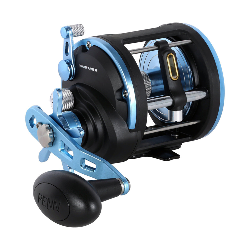 PENN WARII15LW Warfare II Level Wind 15 Right Hand Conventional Reel 