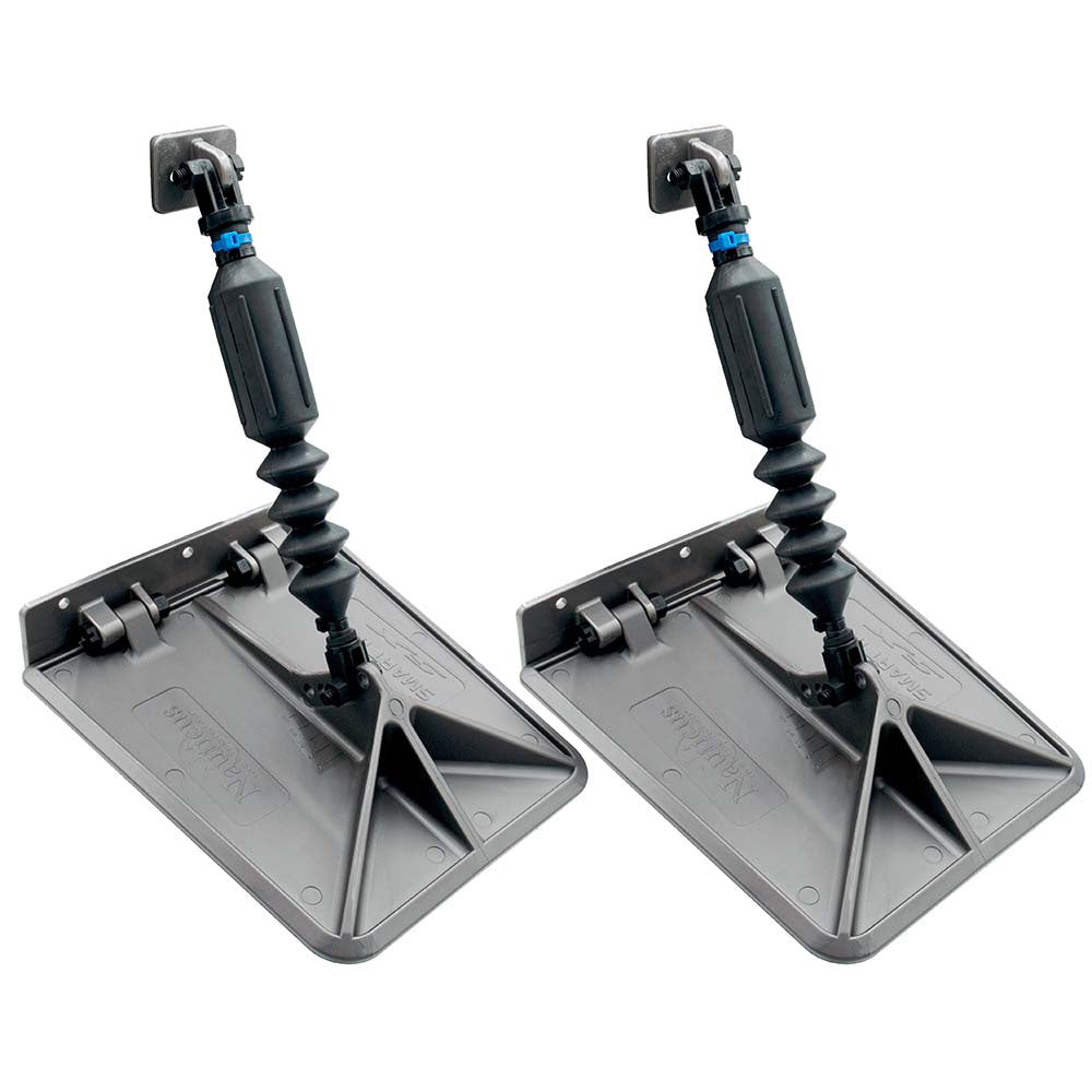 Lectrotab SX 9.5 x 10 Smart Tabs 16-18' Boats w/60lb Actuators - 60-150HP - Gunmetal Grey [SXG9510-60]
