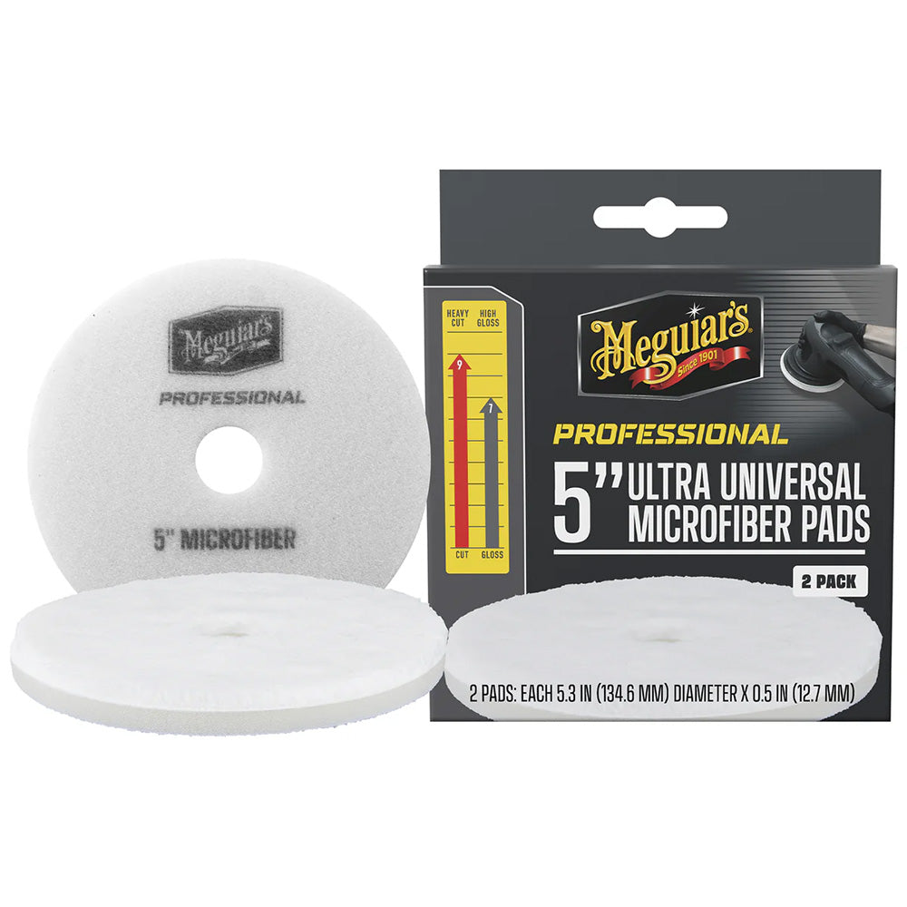 Meguiar's Professional 5" Ultra Universal Microfiber Pads 