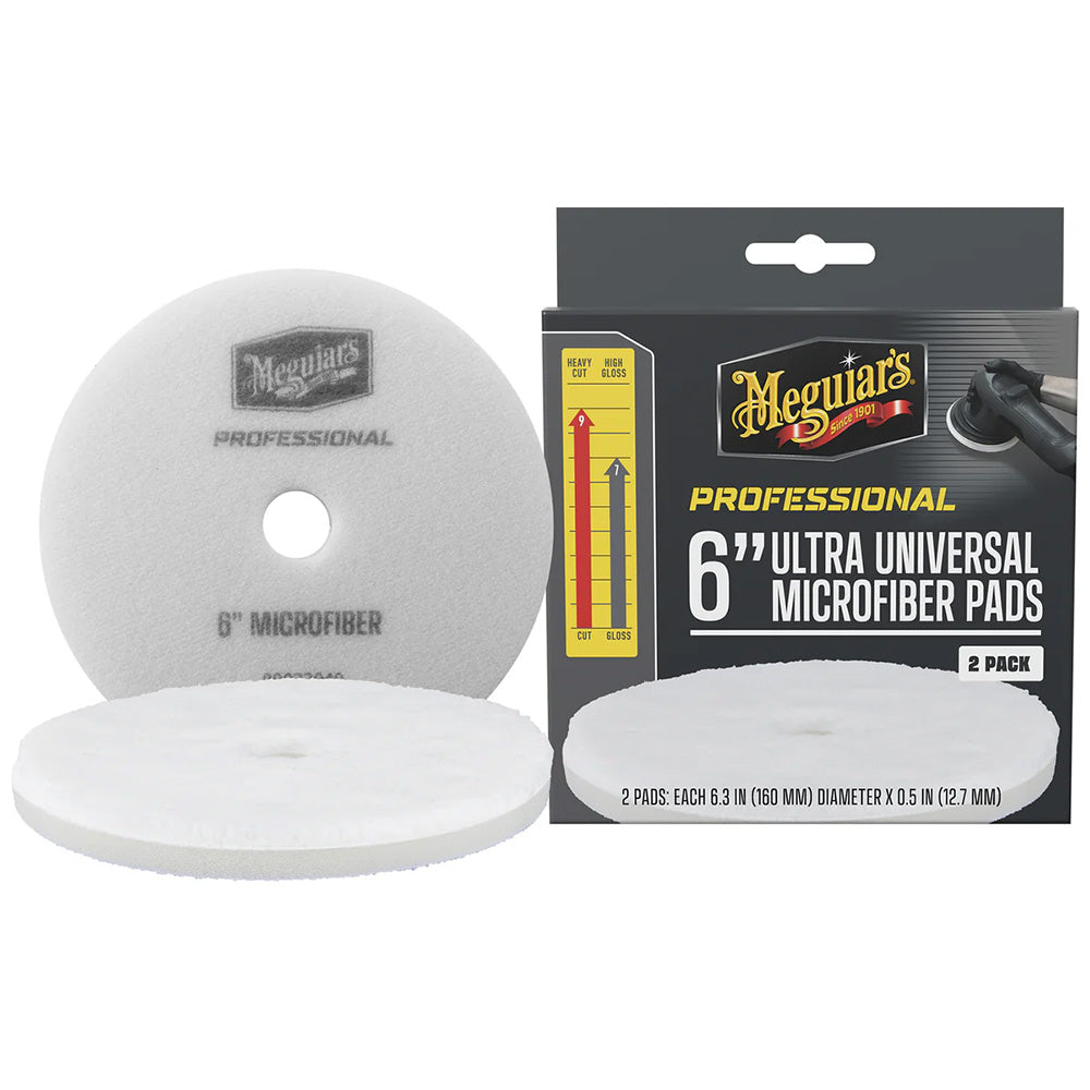 Meguiar's Professional 6" Ultra Universal Microfiber Pads