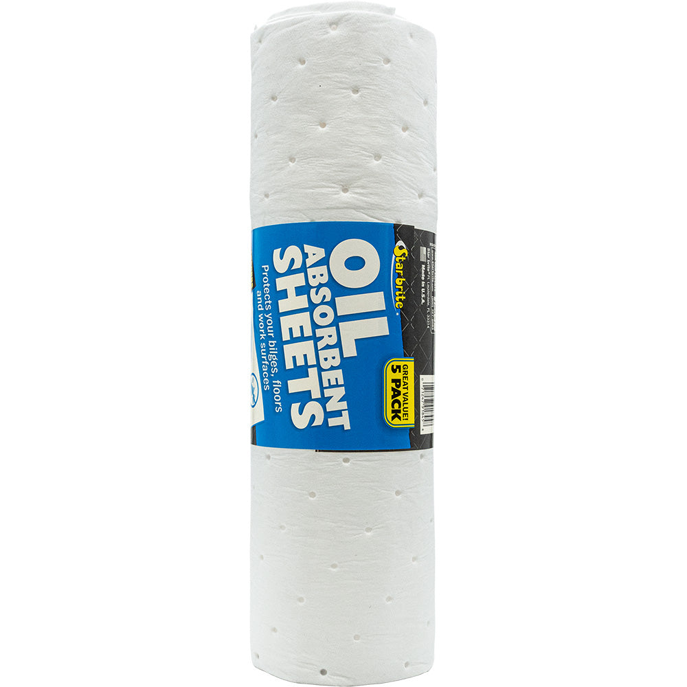 Star brite High-Efficiency Oil Absorbent Sheets