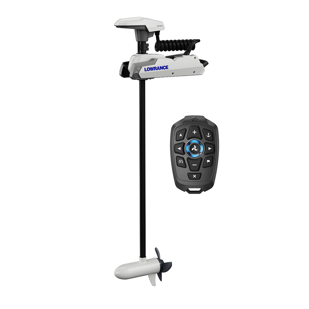 Lowrance Scout Trolling Motor - SW - 12V - 54" Shaft w/GPS  Compact Remote [000-16268-001]