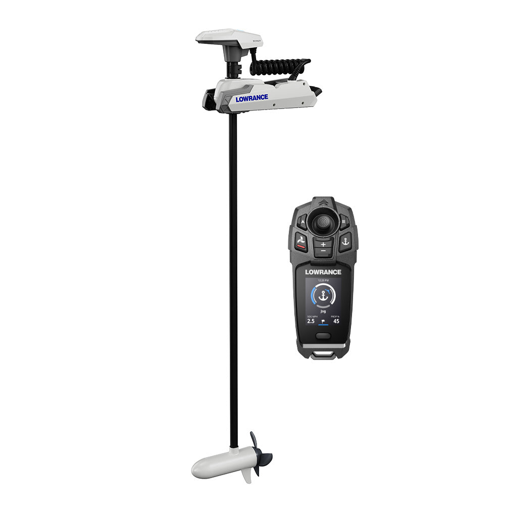 Lowrance Scout Trolling Motor - SW - 24V - 72" Shaft w/GPS  Freesteer Remote [000-16272-001]