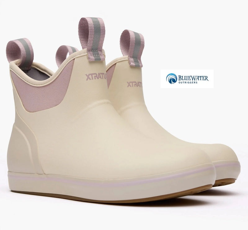 XTRATUF Women's 6" Ankle Deck Boot (Ivory)