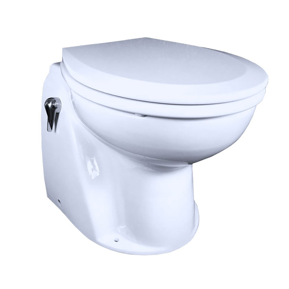 Raritan Atlantes Freedom w/Vortex-Vac - Household Style - White - Remote Intake Pump - Smart Toilet Control - 12v [AVHWR01203]