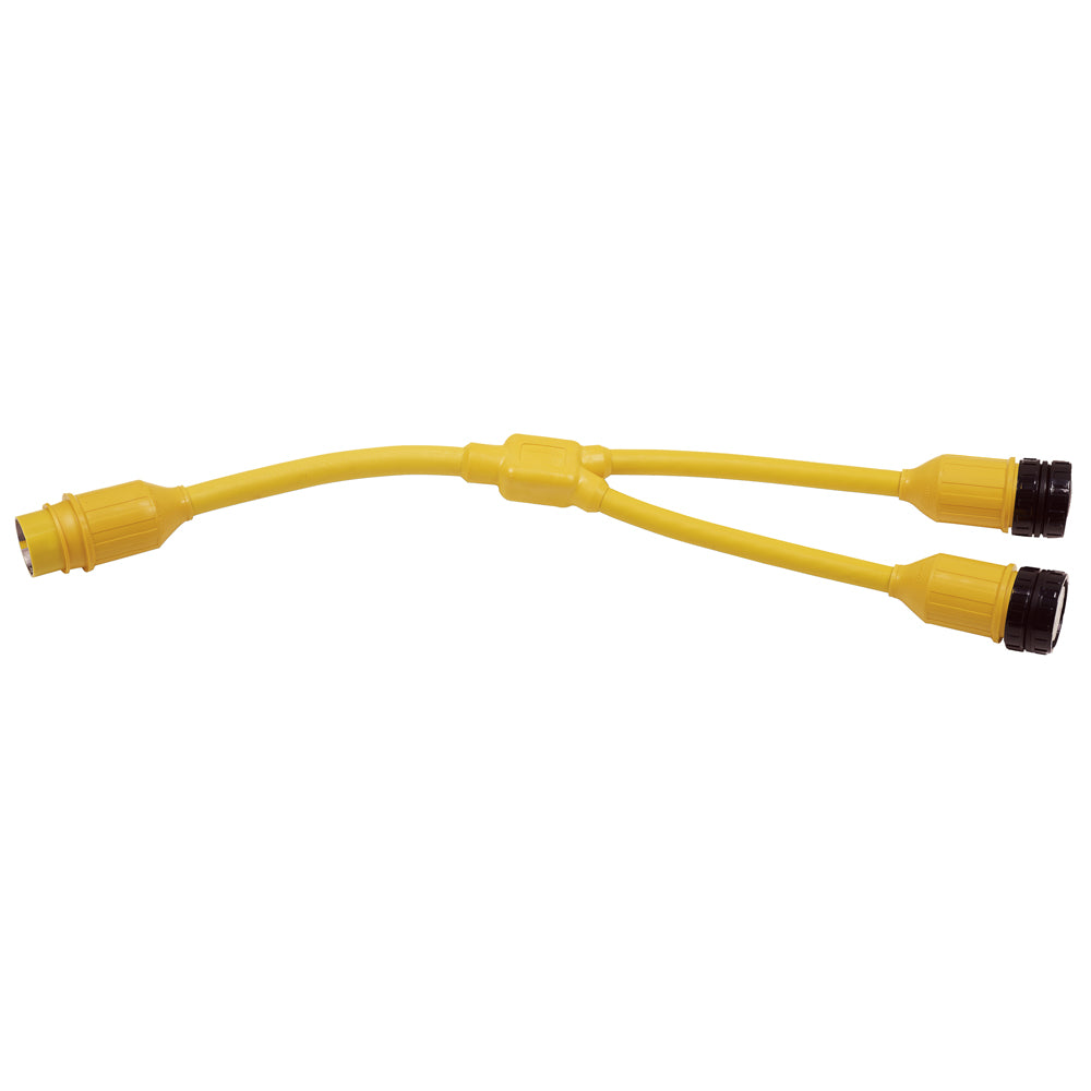 Marinco YAdapter 230A 125V Locking to 50A
