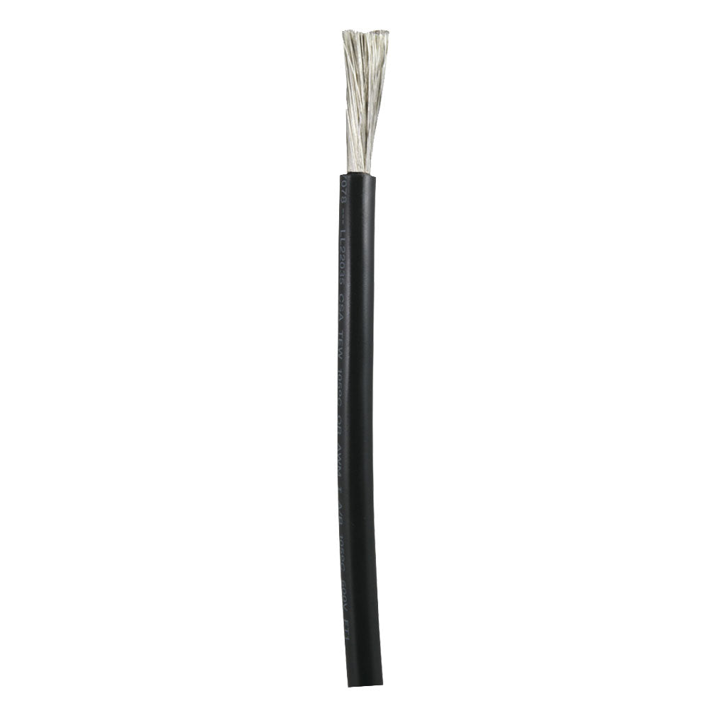 Ancor Black 2 AWG Battery Cable  Sold By The Foot