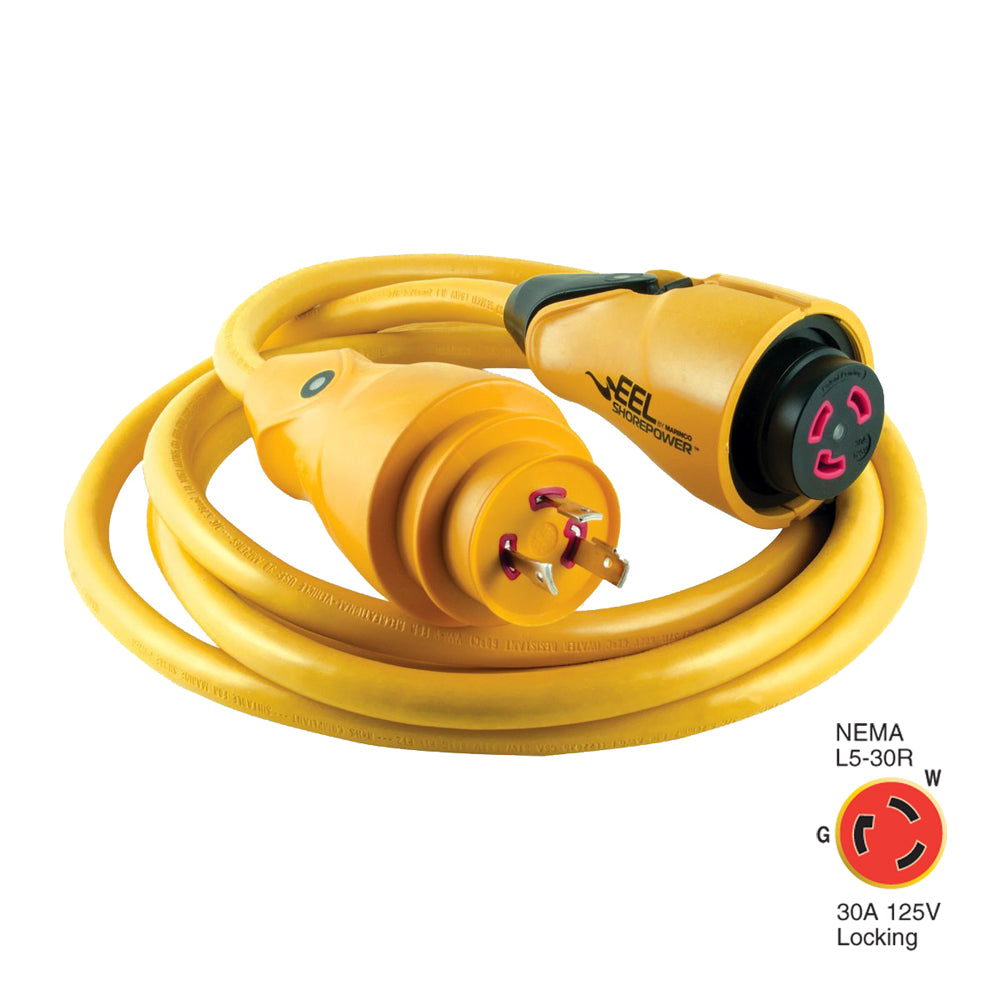 Marinco CS3012 EEL 30A 125V Shore Power Cordset