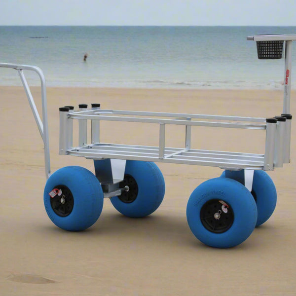 berkley fishing beach cart wagon Fish-N-Mate 839 4 Wheel Cart