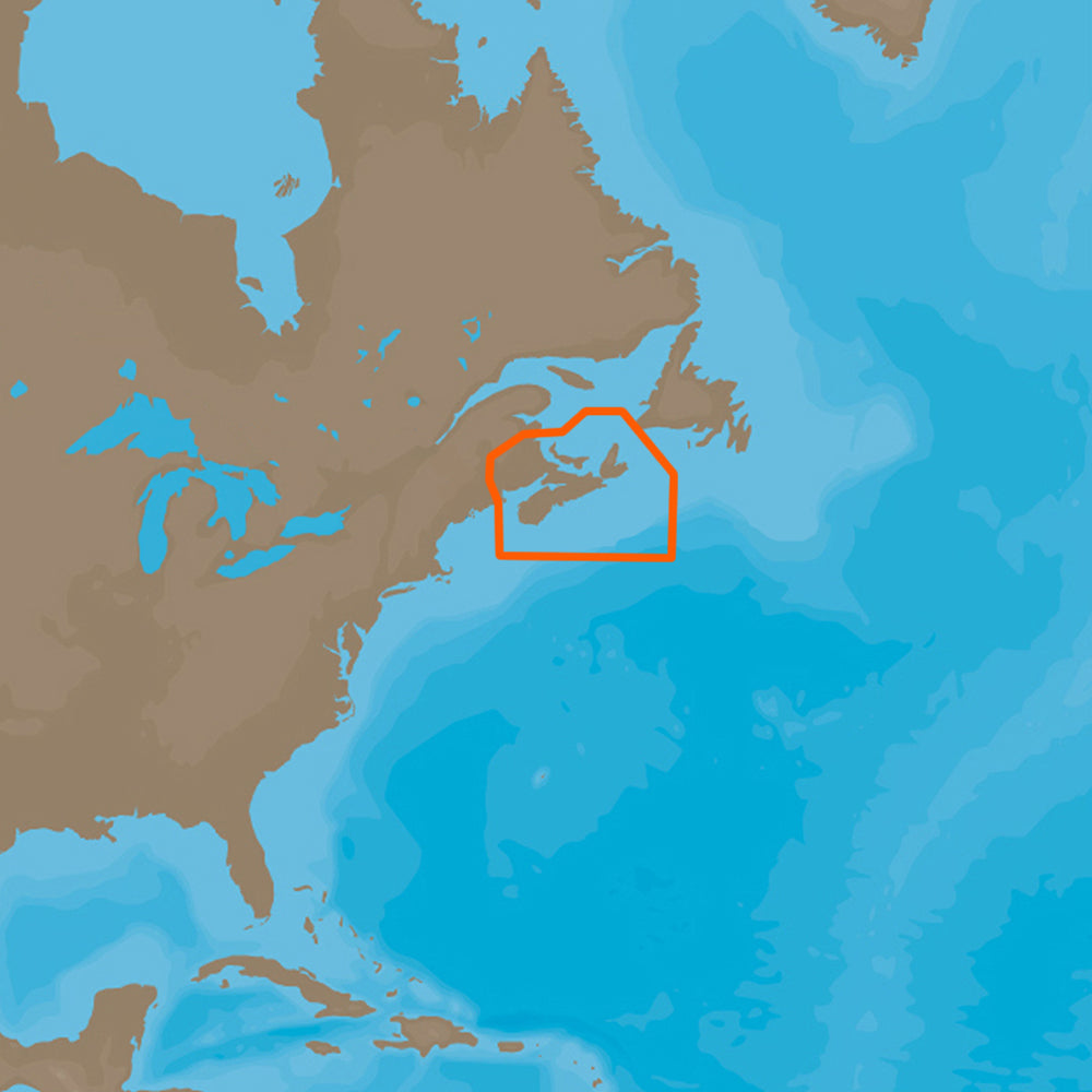 C-MAP  4D NA-D938 Fundy, Nova Scotia Pei & Cape Breton [M-NA-D938]