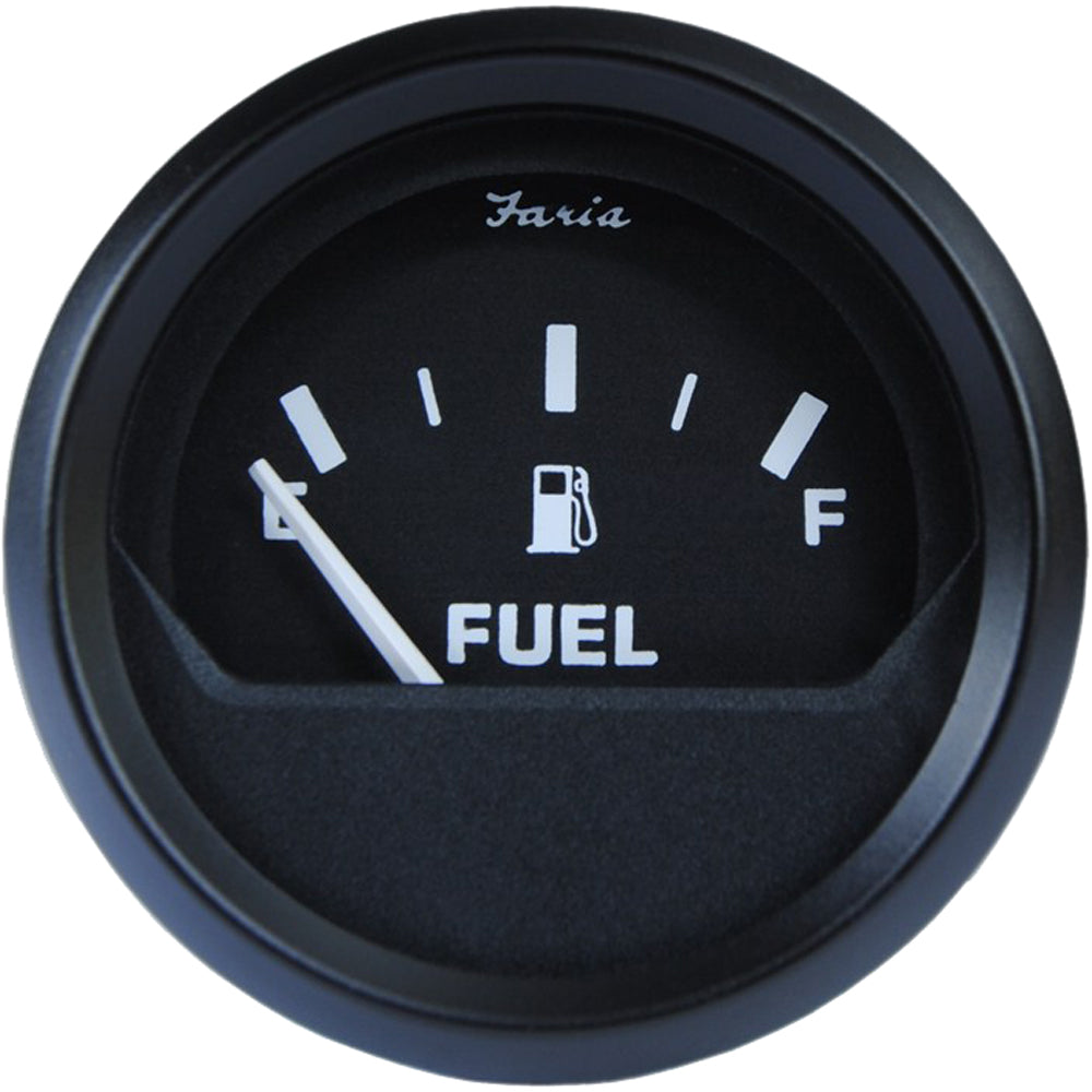 Faria Euro Black 2 Fuel Level Gauge