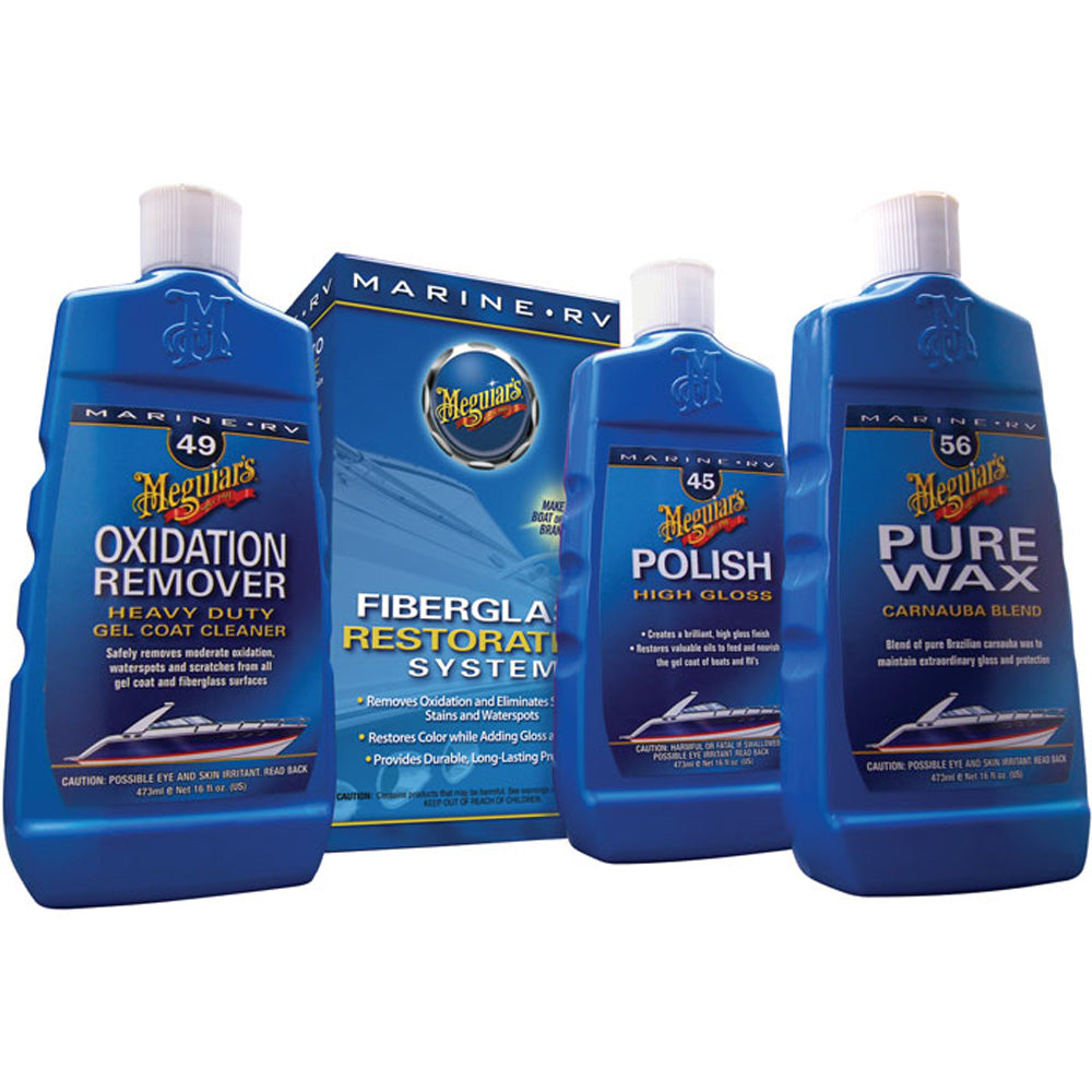 Meguiars MG Fiberglass Oxidation Removal Kit