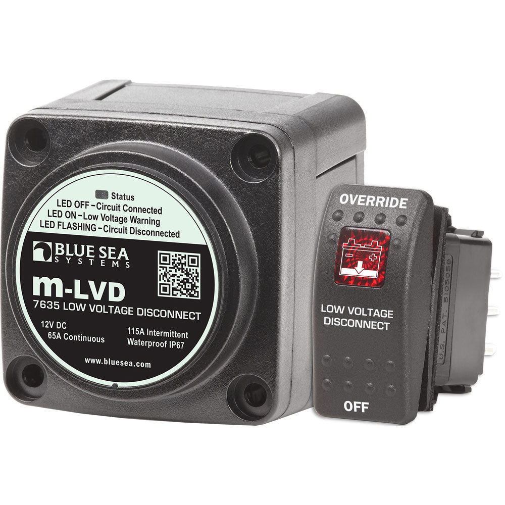 Blue Sea 7635 mLVD Low Voltage Disconnect 