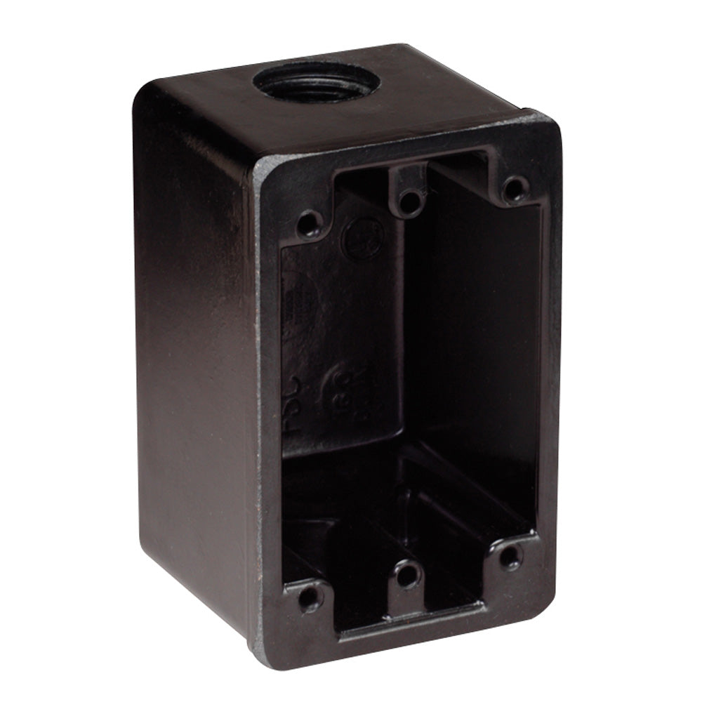 Marinco FS Box Black f15A 20A 30A Receptacles