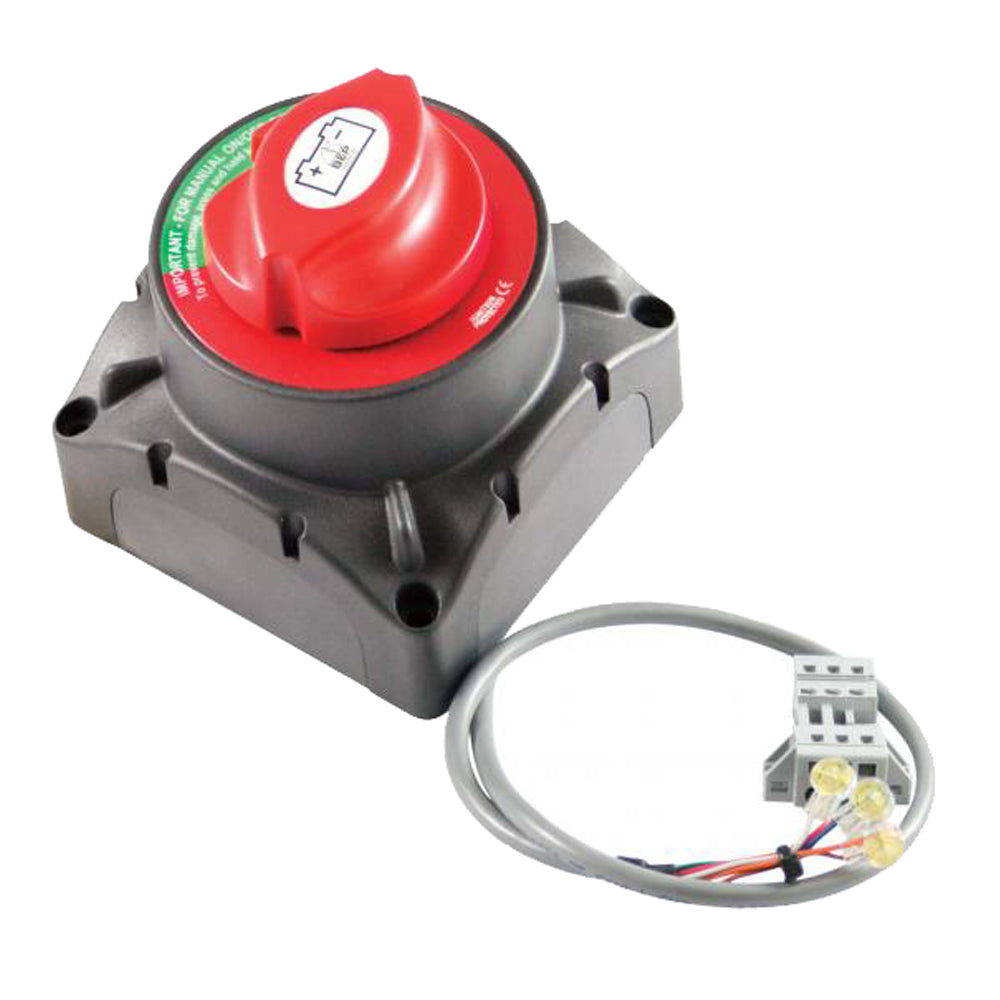 Remote Operted Bell Switch BEP Remote Operated Battery Switch wOptical Sensor 500A 1224v 720MDO