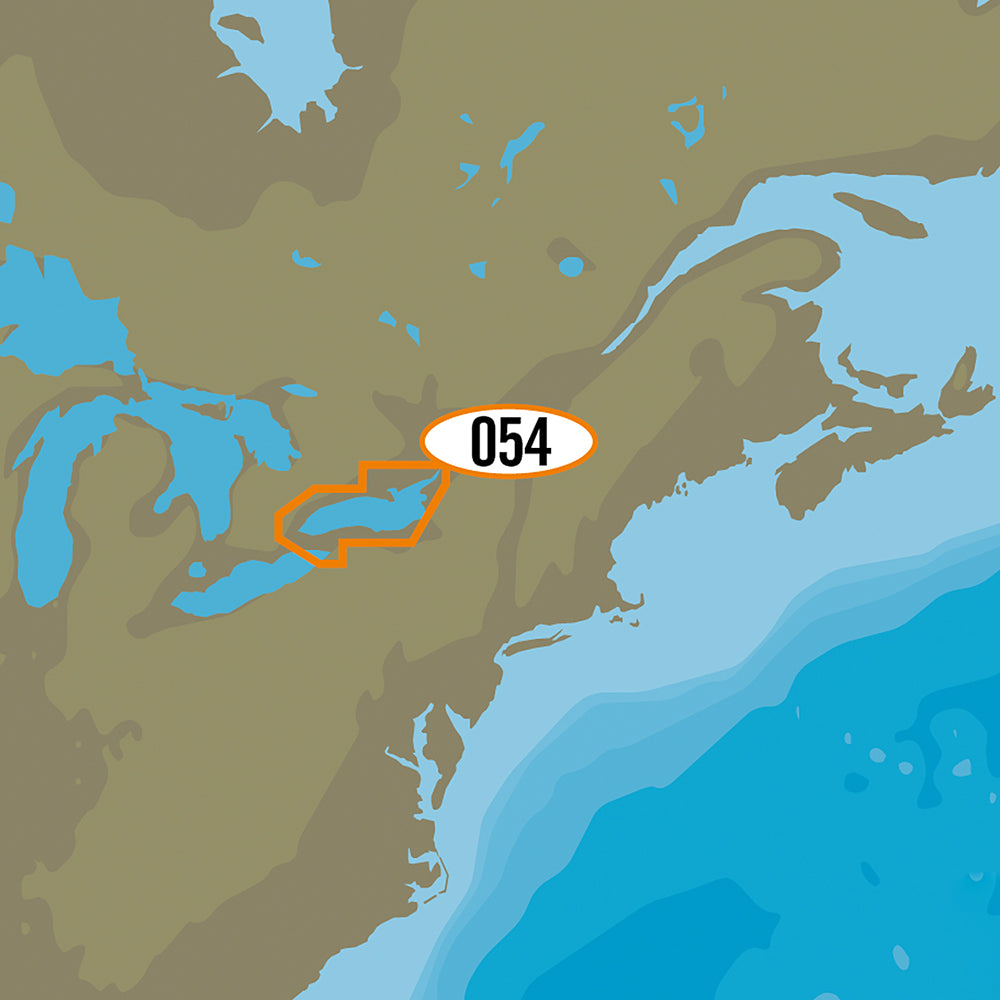 C-MAP MAX NA-M054/SD - Lake Ontario Bathymetric SD Format [M-NA-M054-MS]