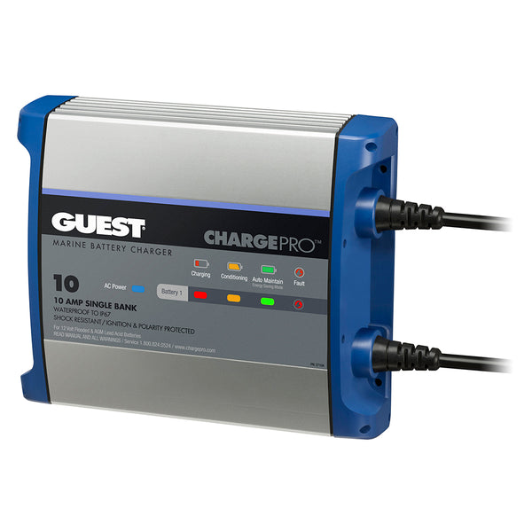 Guest On-Board Battery Charger 10A / 12V - 1 Bank - 120V Input [2710A]
