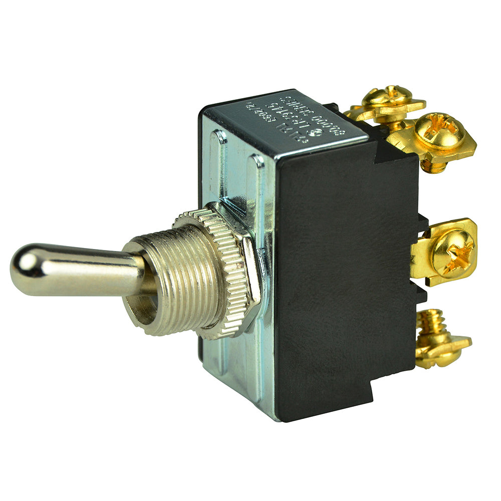 BEP DPDT Chrome Plated Toggle Switch  ON-OFF-ON 1002018