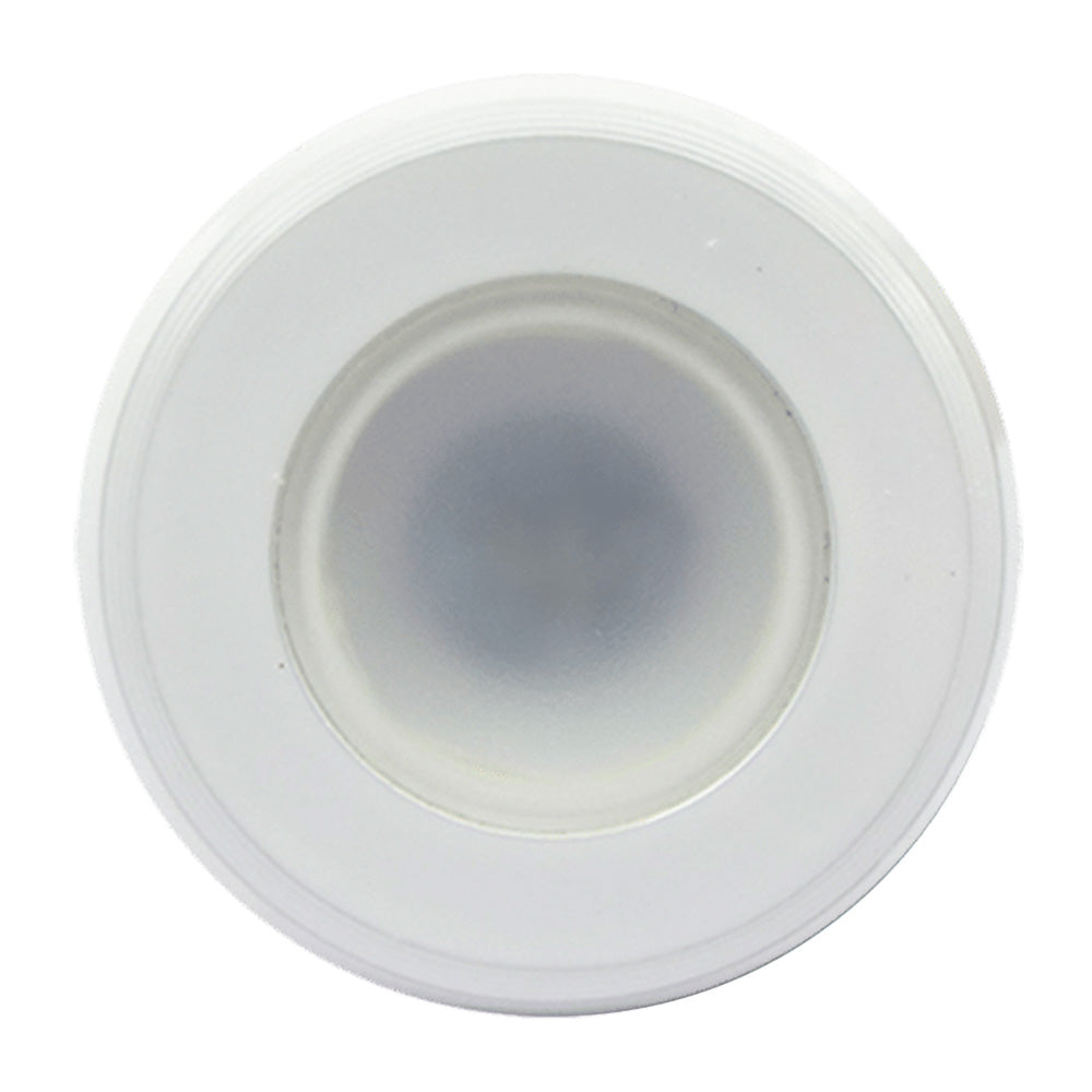 ShadowCaster Single Color White Non Dimmable White Powder Coat Down Light SCMDLGW