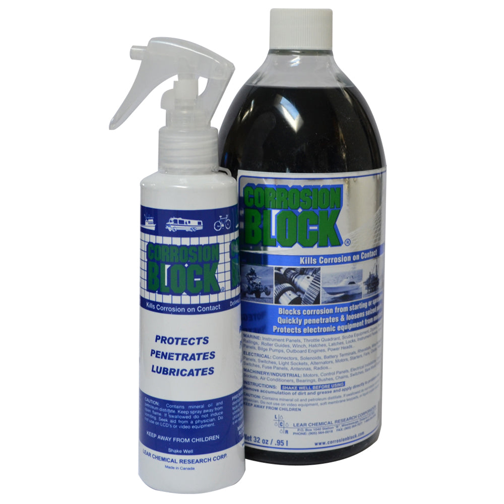 Corrosion Block 32oz Bottle wPump  NonHazmat NonFlammable  NonToxic 