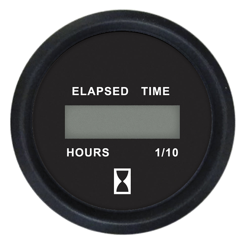 Faria Euro Black 2 Digital Hour meter Gauge