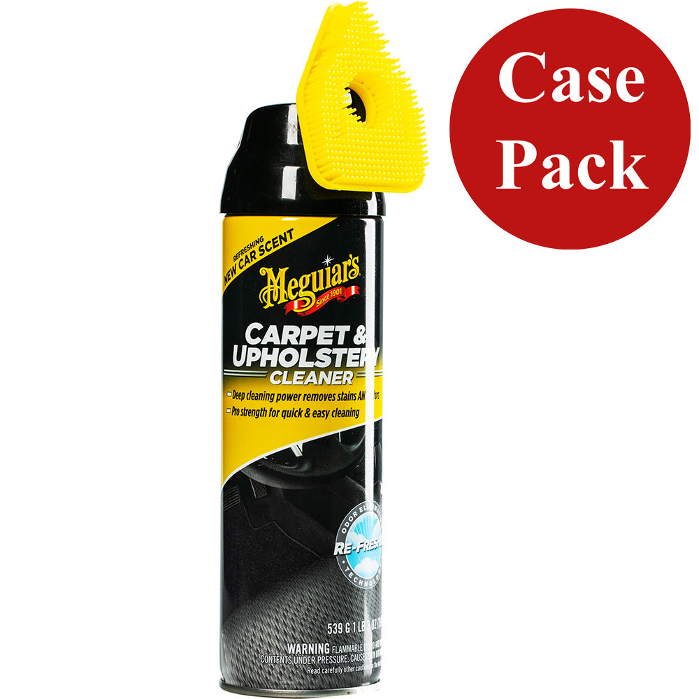 Meguiars Carpet  Upholstery Cleaner  19oz Case of 6 