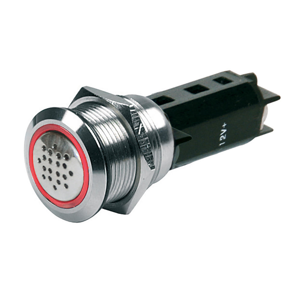 BEP 12V Buzzer wRed LED Warning Light 