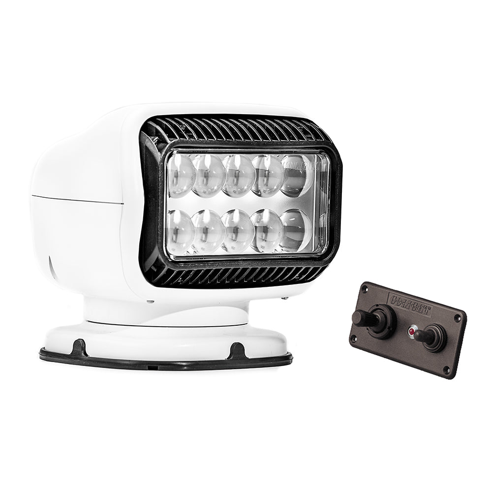 Golight Radioray GT Series Permanent Mount  White LED  Hard Wired Dash Mount Remote 20204GT
