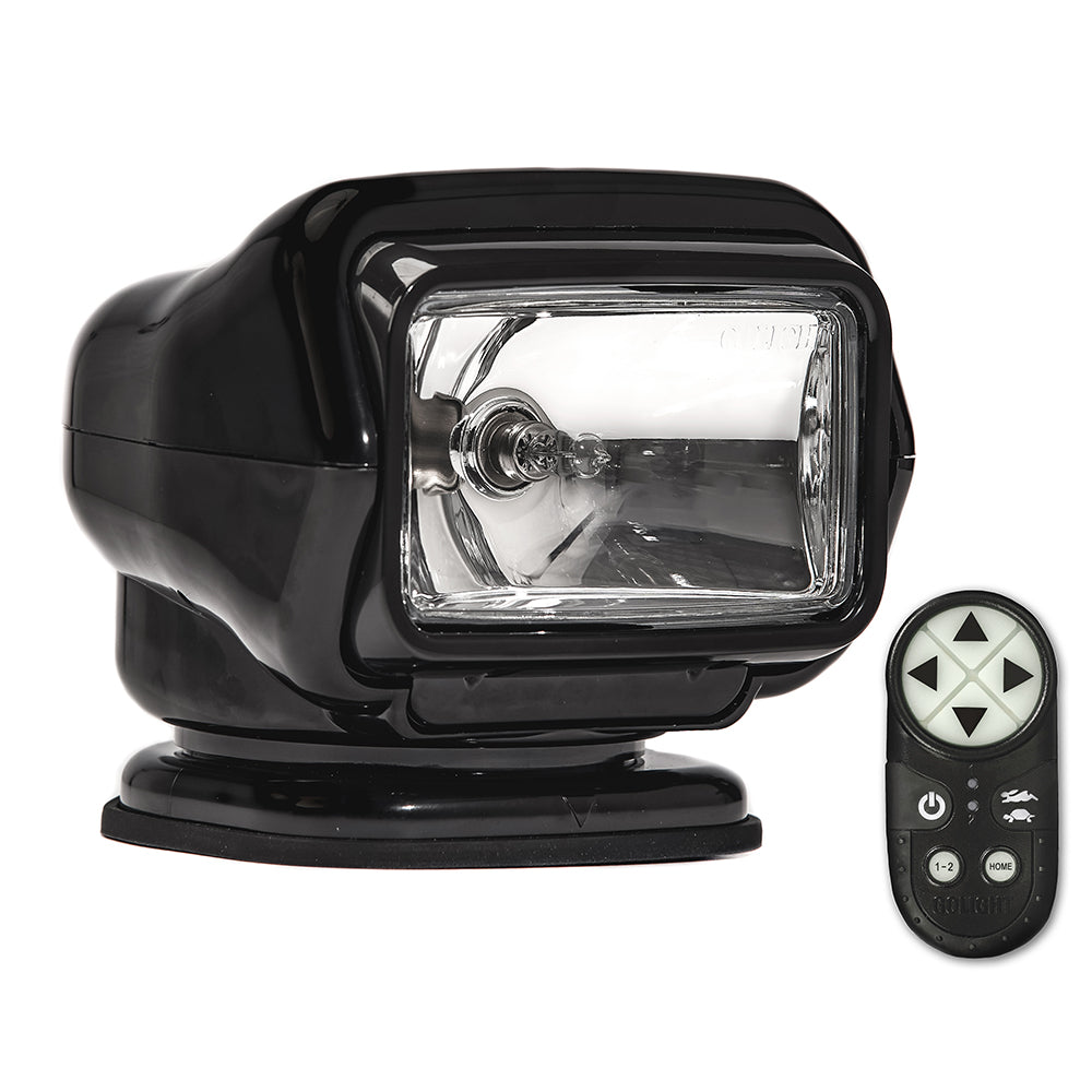 Golight Stryker ST Series Permanent Mount Black Halogen