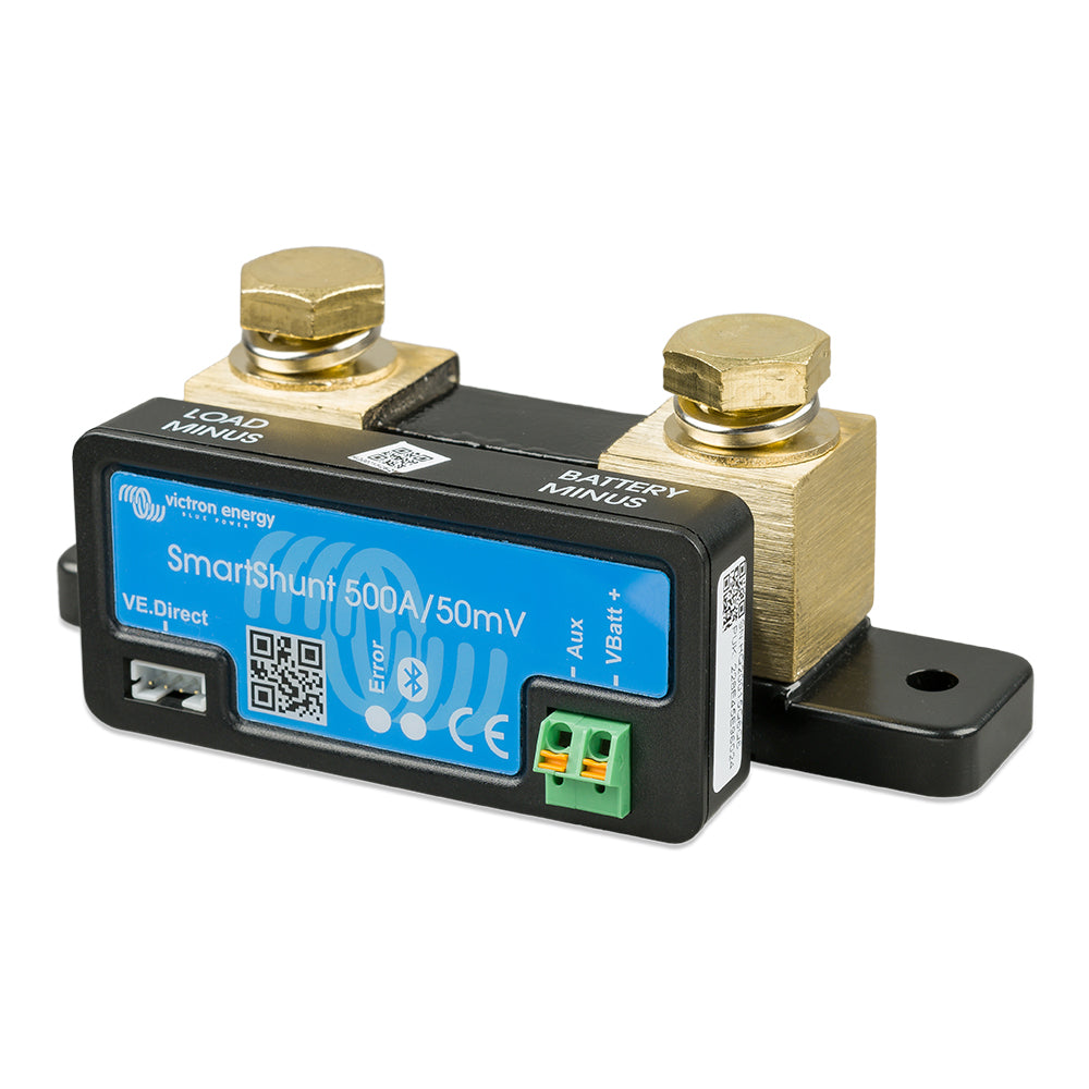 Victron SmartShunt 500AMP/50MV Bluetooth Smart Battery Shunt 