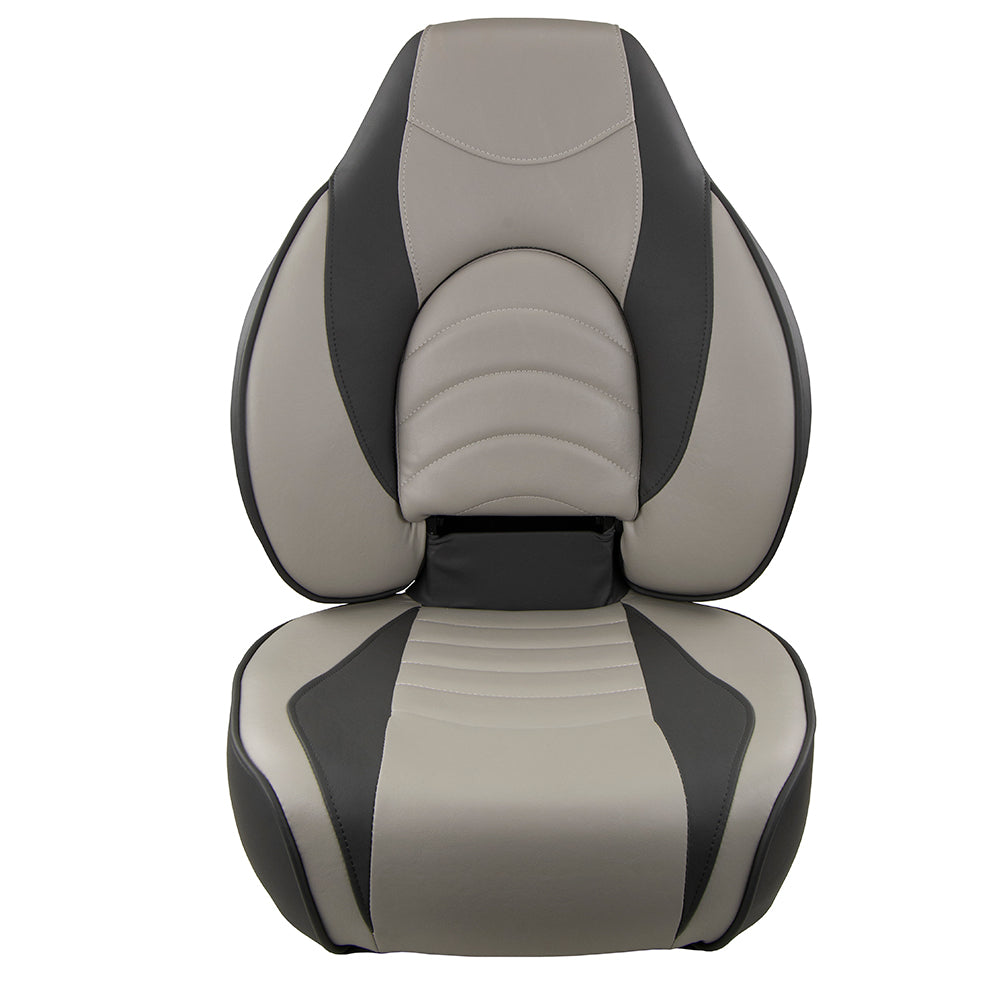 Springfield Fish Pro High Back Folding Seat  Charcoal Grey