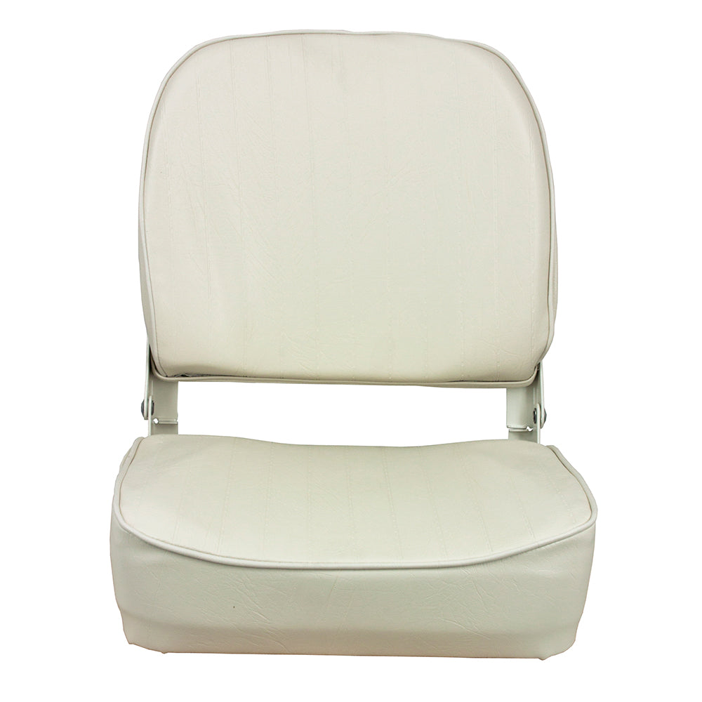 Springfield Economy Folding Seat  White