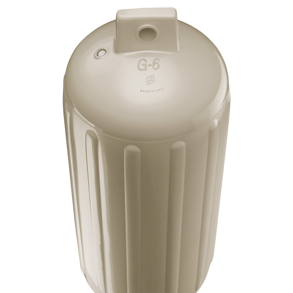 Polyform G-6 Twin Eye Fender 11" x 30" - Sand [G-6 SANDWO]