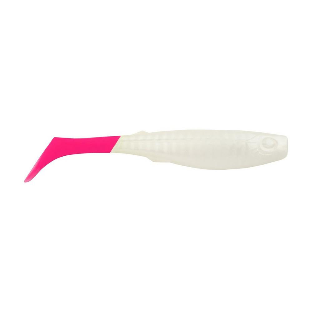 Berkley Gulp! Saltwater Paddleshad - 4" - Pearl White/Pink [1520450]