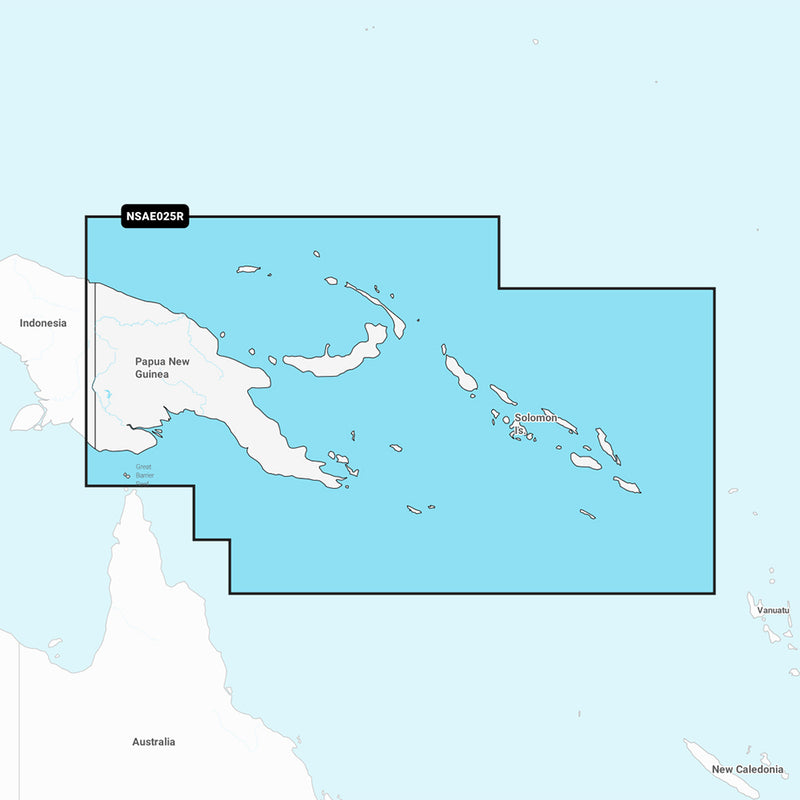 Papua New Guinea  Solomon Islands  Marine Chart