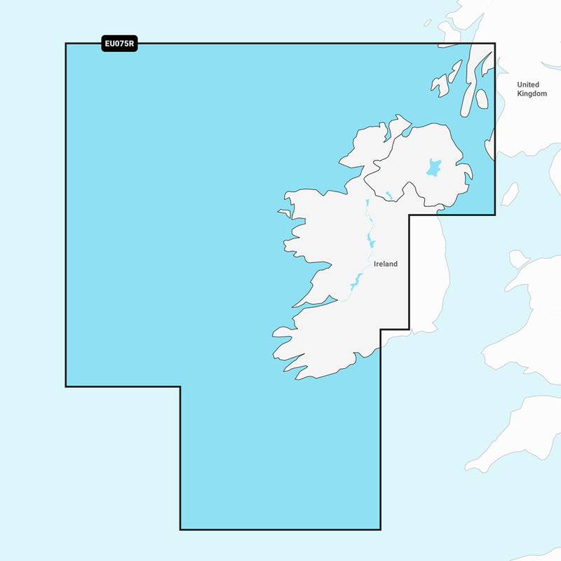 Garmin Navionics+ NSEU075R - Ireland, West Coast - Marine Chart [010-C1233-20]