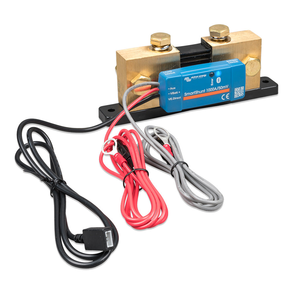 Victron SmartShunt 1000A/50MV IP65 Bluetooth Battery Monitor 