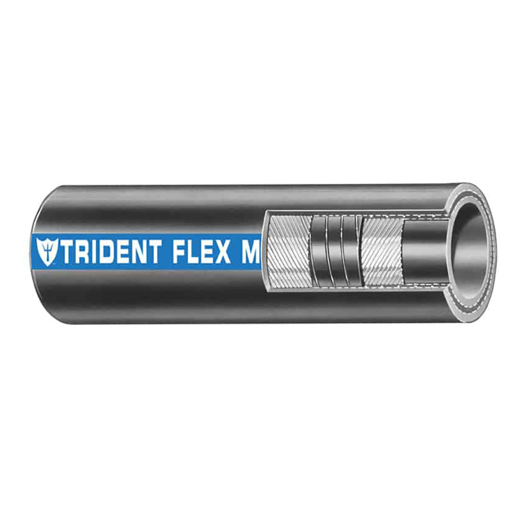 Trident Marine 114 x 50 Coil Flex Marine Wet Exhaust  Water Hose