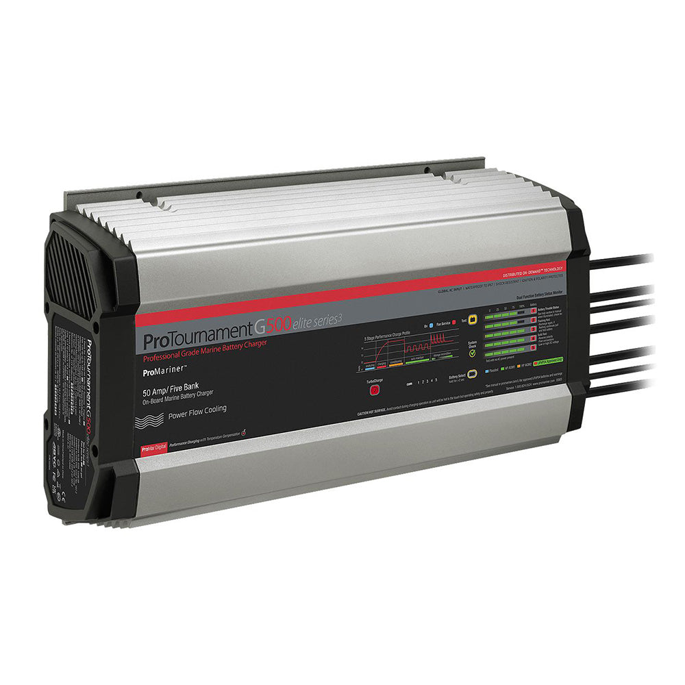 ProMariner ProTournamentelite 500 Battery Charger  5 Bank 