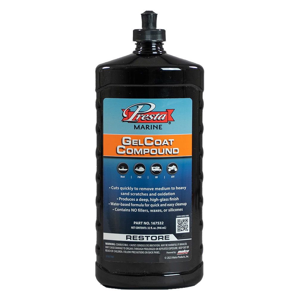 Presta Gel Coat Compound  32 fl oz 167532