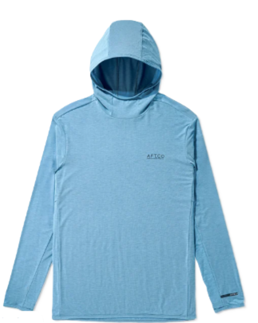 AFTCO Men's Tailwind Hoodie Blue Shadow
