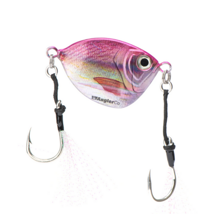 AnglerCo Vermillion Snapper Imposter Jig 70G