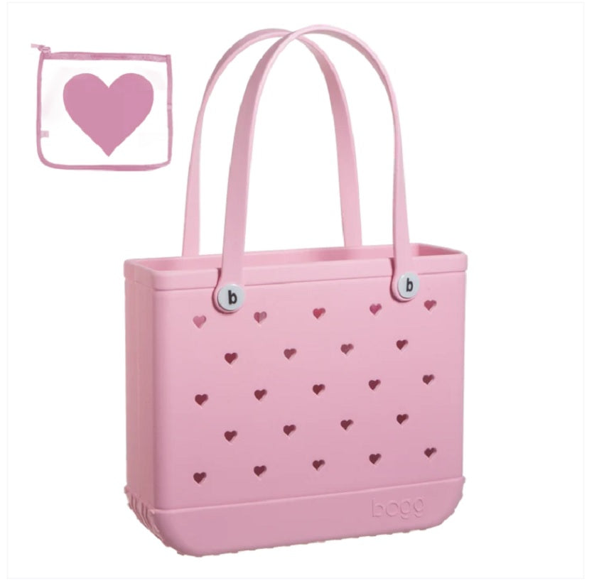 Bogg Bag Heart Collection Baby Bogg Bubblegum