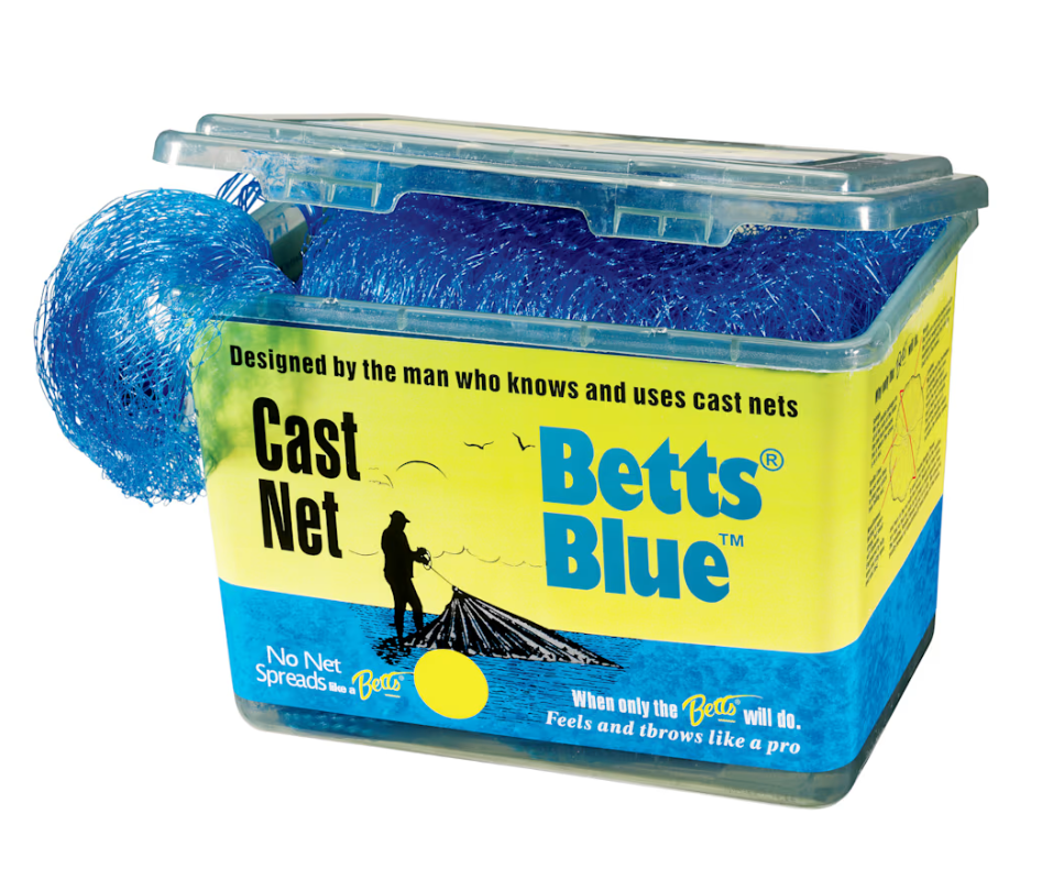 Bett's Blue Mono Cast Net 8' 1/2" Mesh