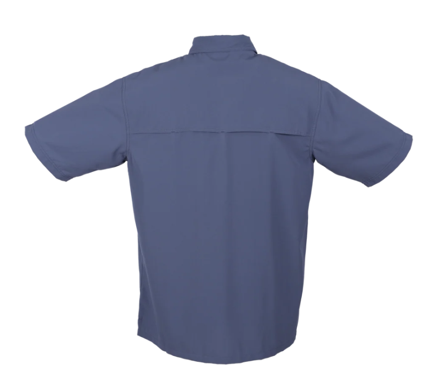 Bimini Bay Men Flats V SS Shirt Grisaille