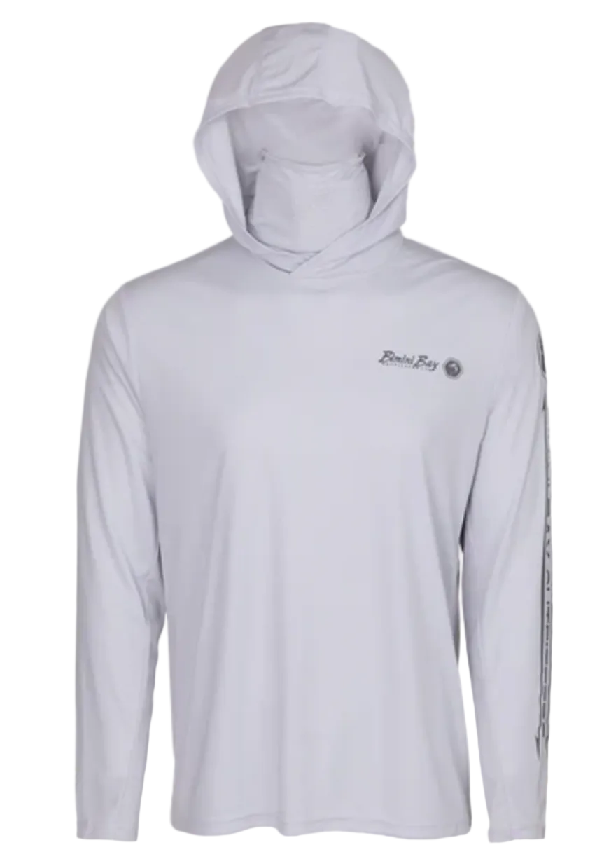 Bimini Bay Men's Hatteras Performance LS Hoodie Microchip