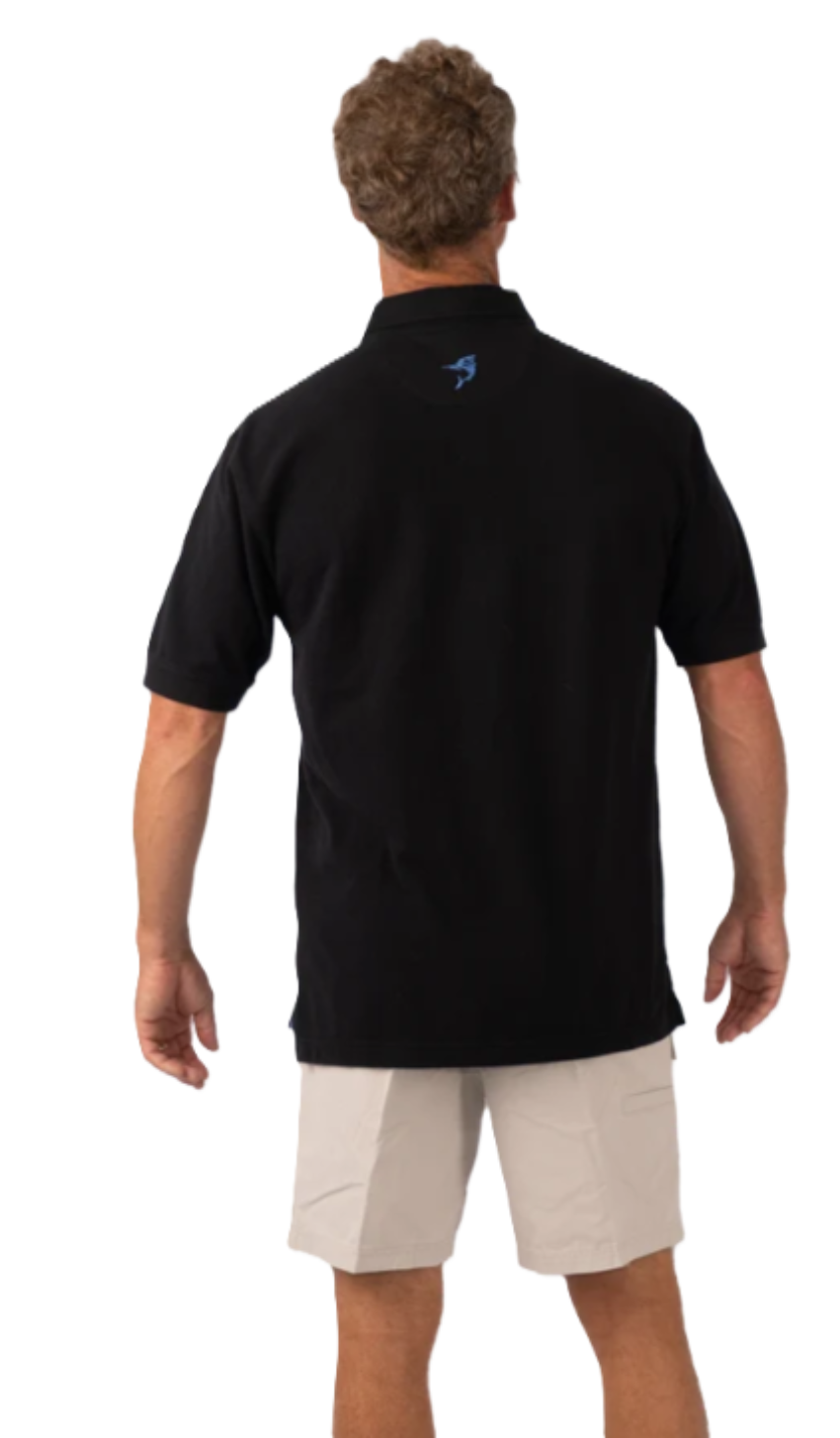 Bimini Bay Men's Perfect Pique Polo SS Shirt Black
