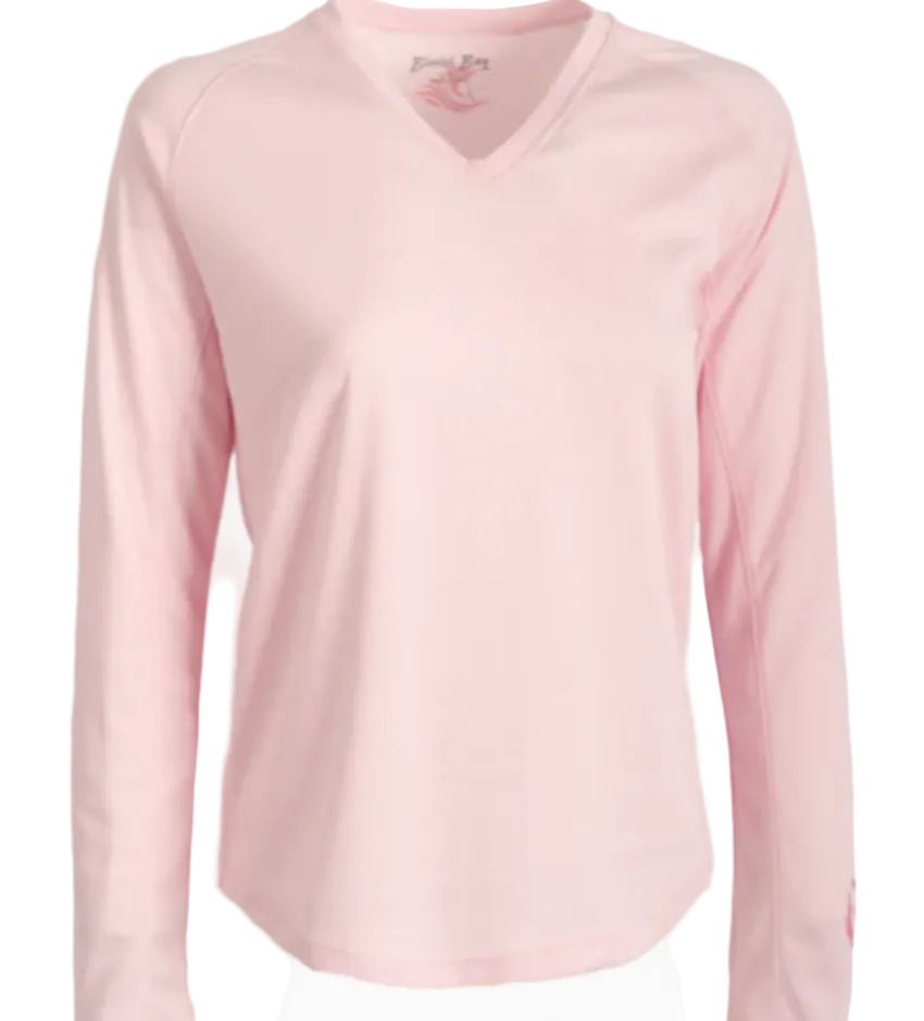 Bimini Bay Women's Cabo Performance LS Shirt Pink Blossom
